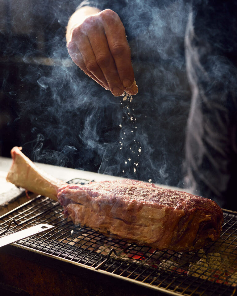 Côte à l'os op de grill bij Park West